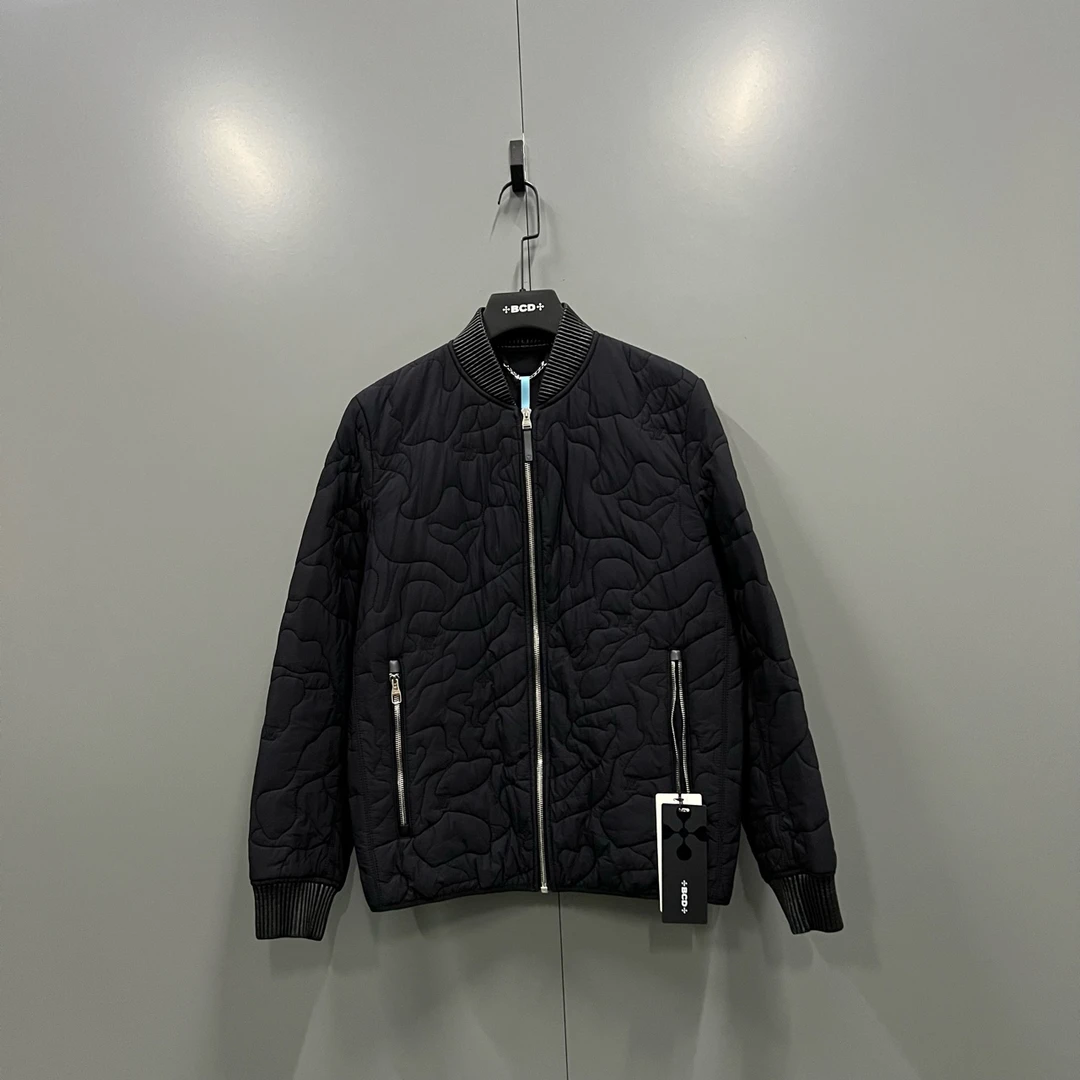 95新 LouisVuitton/路易威登 yy 几何压纹拼皮外套 44码 205940