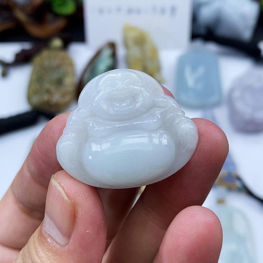 颈饰未镶嵌翡翠吊坠