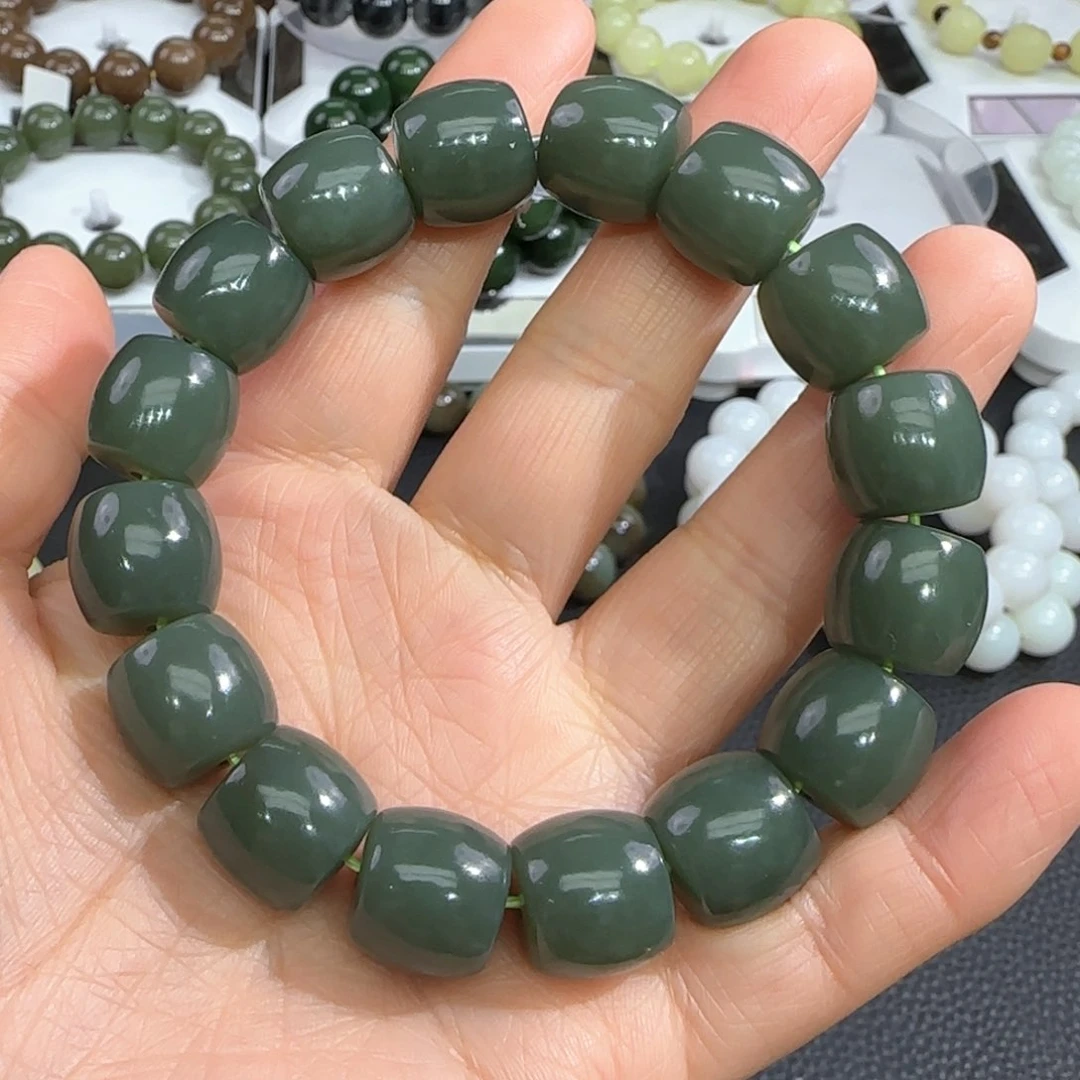 和田玉手链未镶嵌