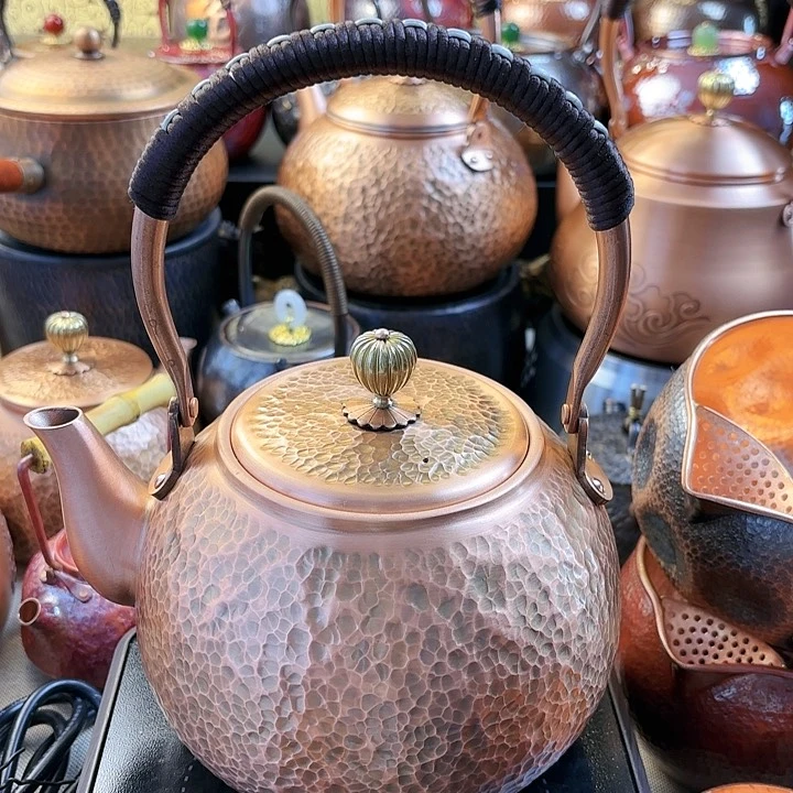 健****安1.5升锤纹提梁