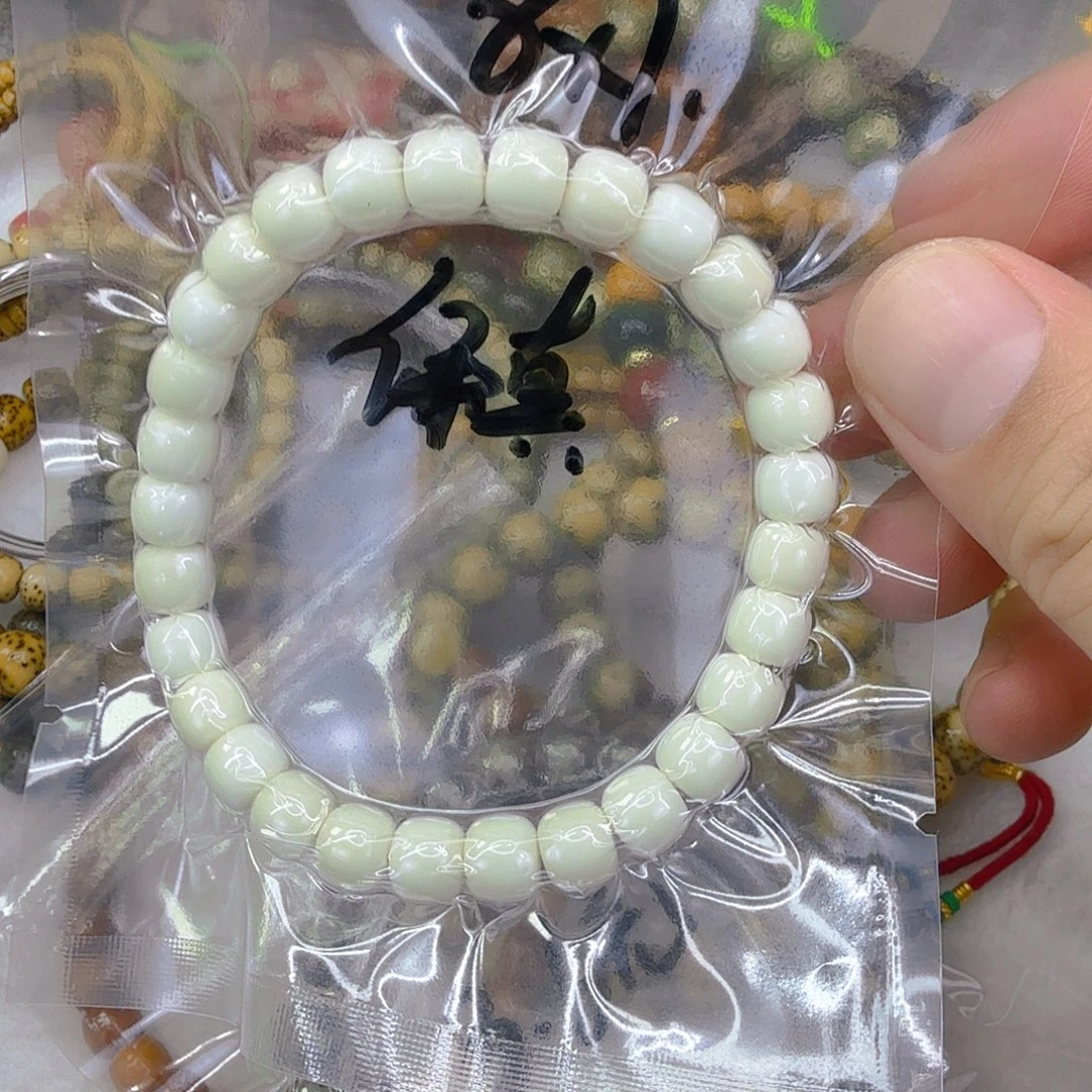 手串星月菩提5白菩提单圈8×7