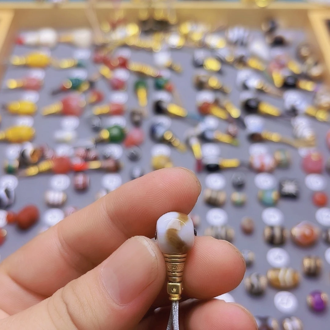 玛瑙/玉髓隔珠未镶嵌