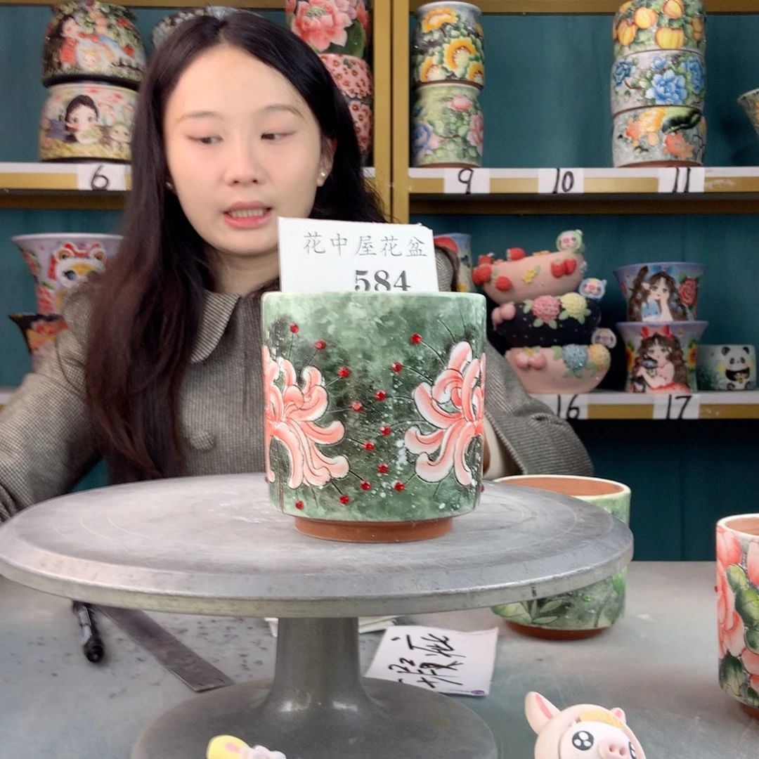 罐景德镇手工瑕疵584