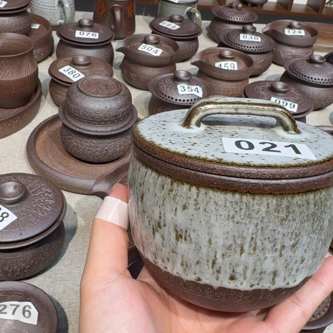 *****瓷粗瓷茶具素色盖碗