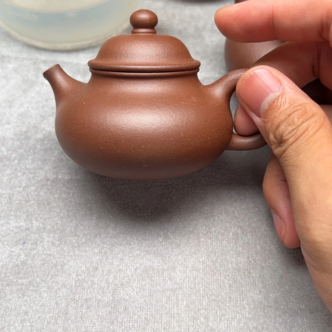 茶壶紫砂底槽清容天100cc
