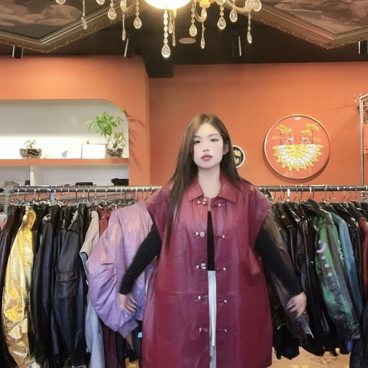 真皮绵羊皮马甲111