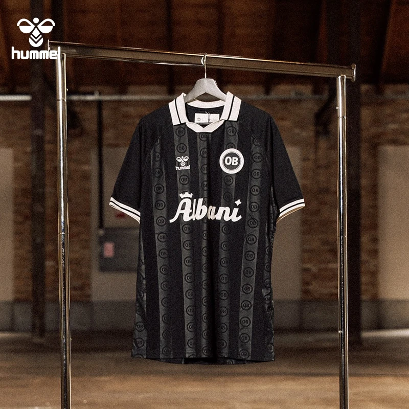 hummel欧登塞足球俱乐部24-25赛季赛前球员球衣欧洲原版进口职业