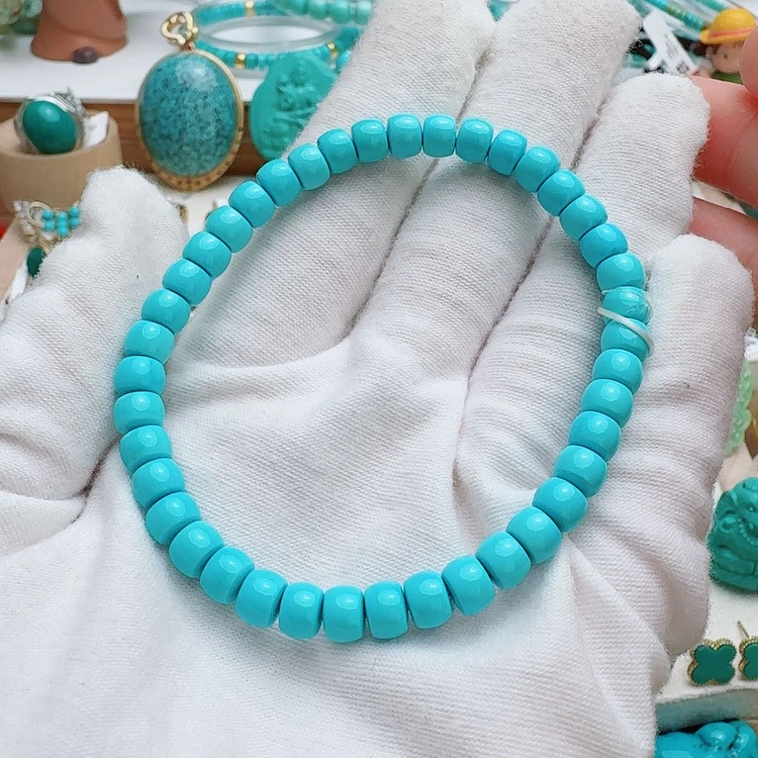 未镶嵌绿松石珠宝奇石