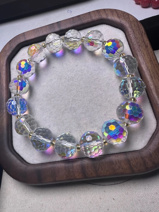 A  136  卡12月光切割面手串