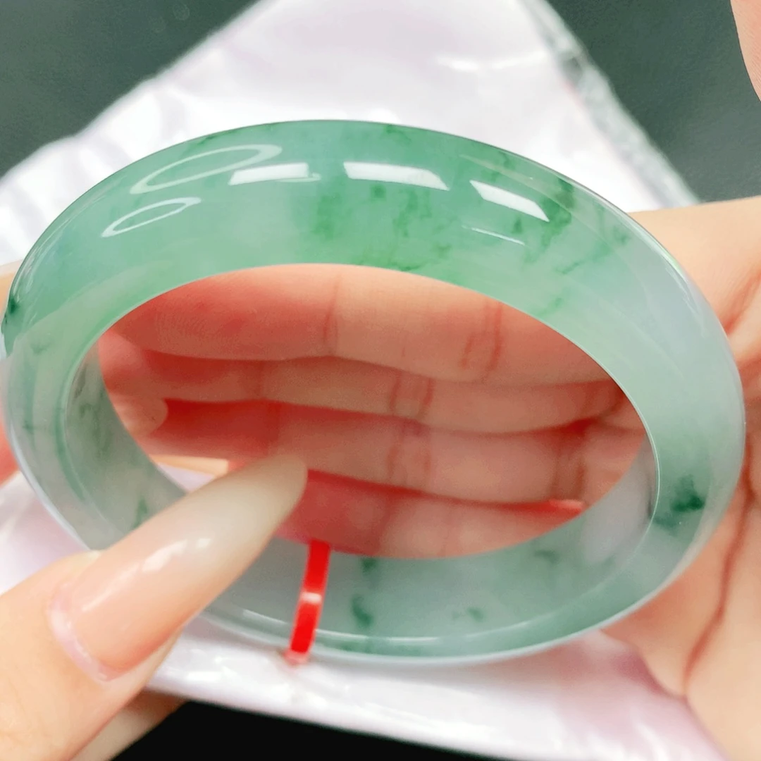 翡翠未镶嵌手镯58