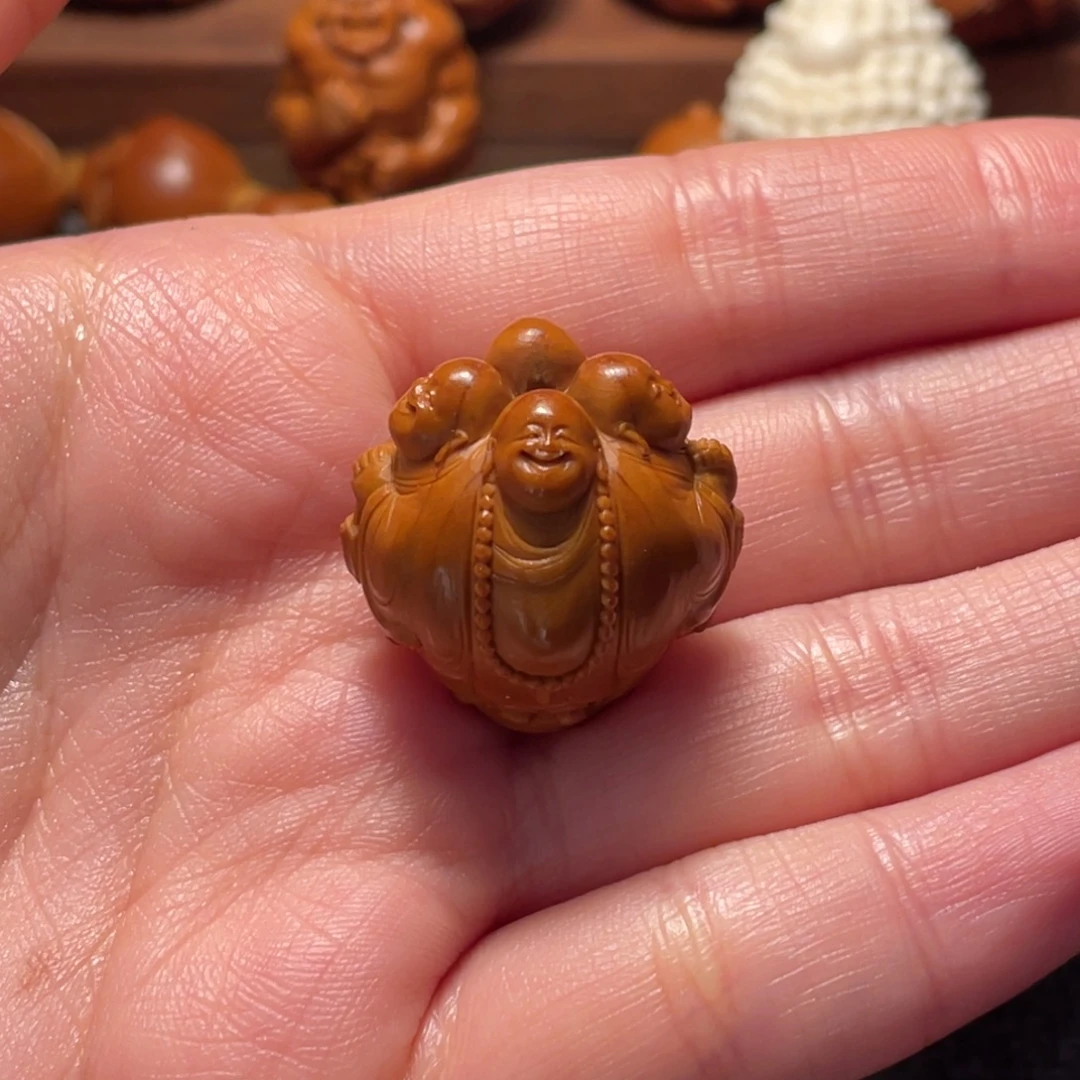 宝***宝橄榄核手串/手链文纪本工四面佛