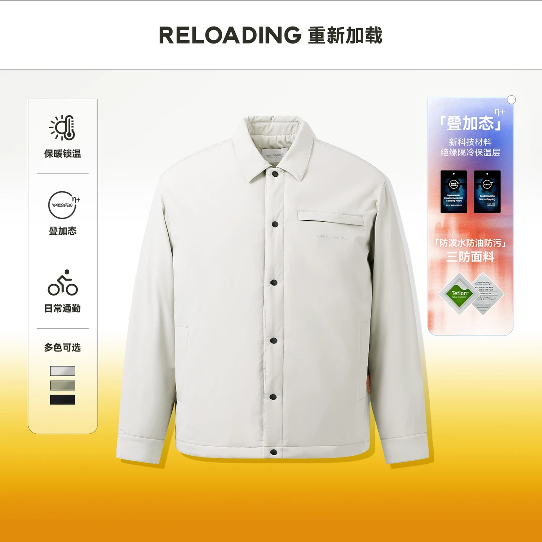 【Y-Warm】Reloading重新加载 叠加态三防通勤百搭保暖索罗娜棉服