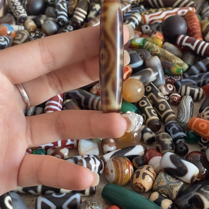 玛瑙/玉髓颈饰足银镀金镶嵌136