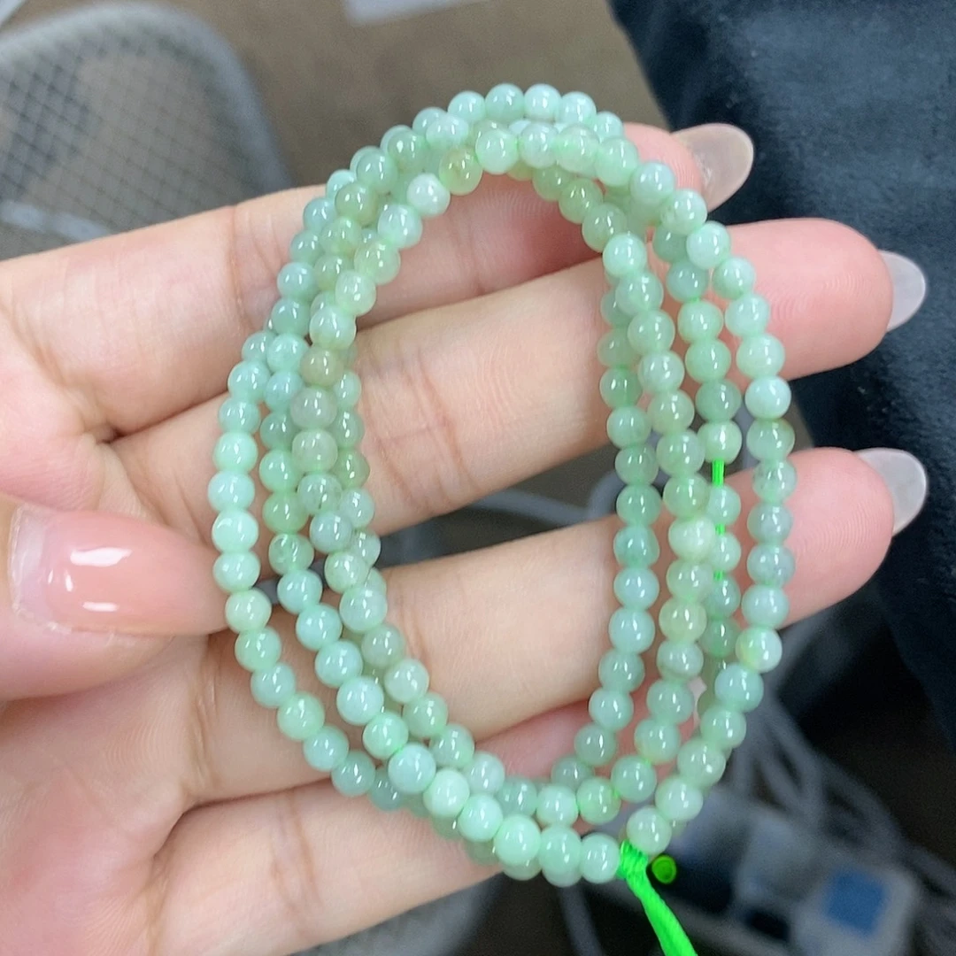 颈饰未镶嵌翡翠翡翠珠链