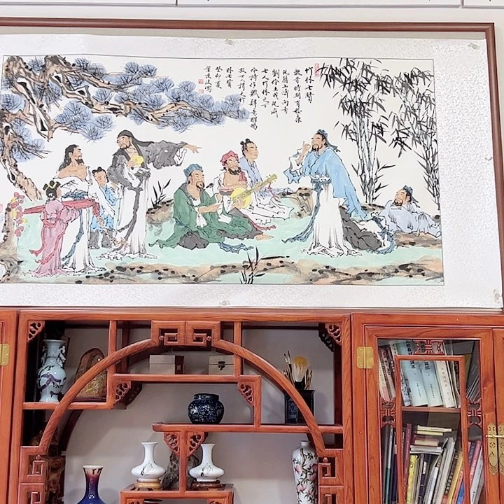 国画叶建波国画作品