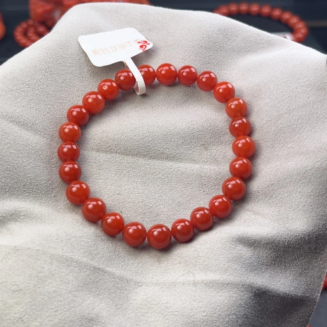 南红玛瑙未镶嵌颈饰