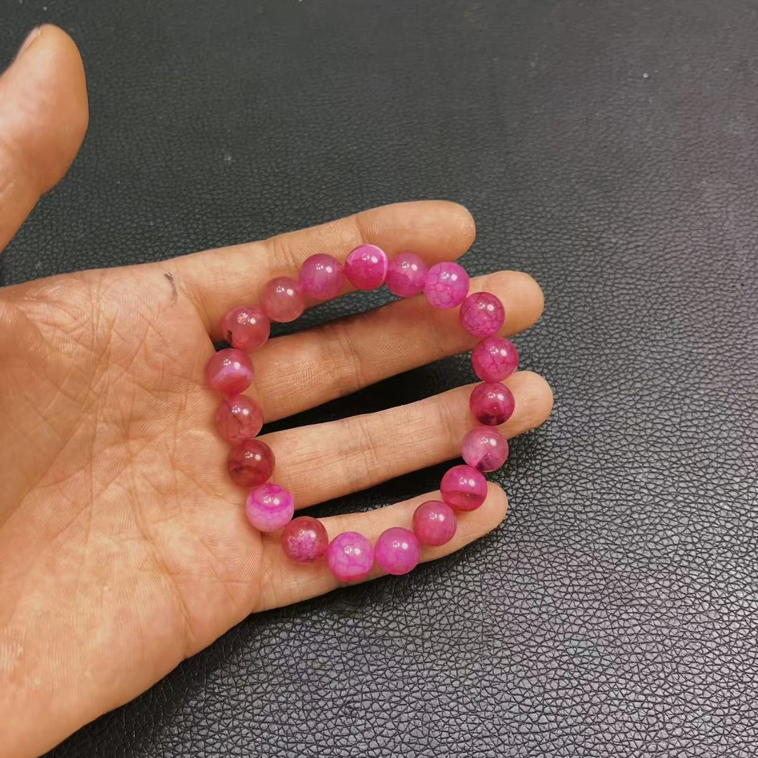 天然龙鳞玛瑙特色手串 A037—多样性发