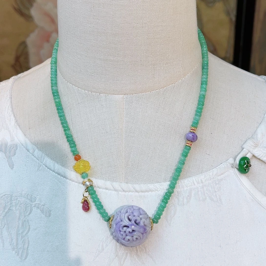 颈饰合金翡翠48小时鉴赏期