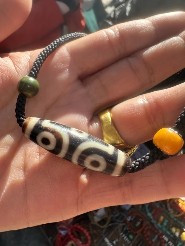 非金属仿水晶手链 藏饰眼眼六眼六眼