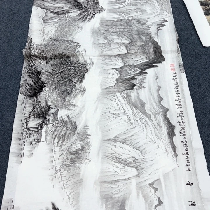 国画纯手绘作品欣赏图