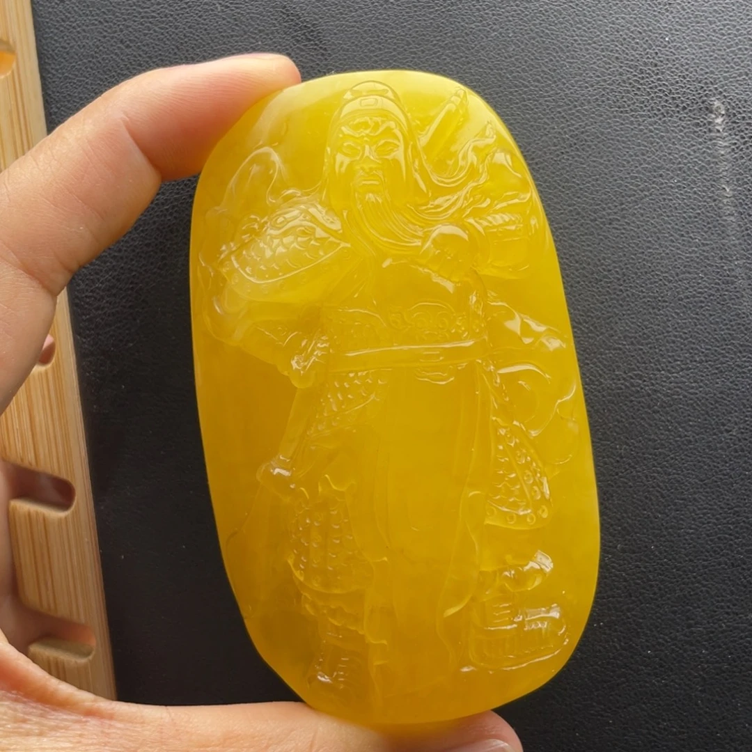 琥珀未镶嵌颈饰天然琥珀蜜蜡