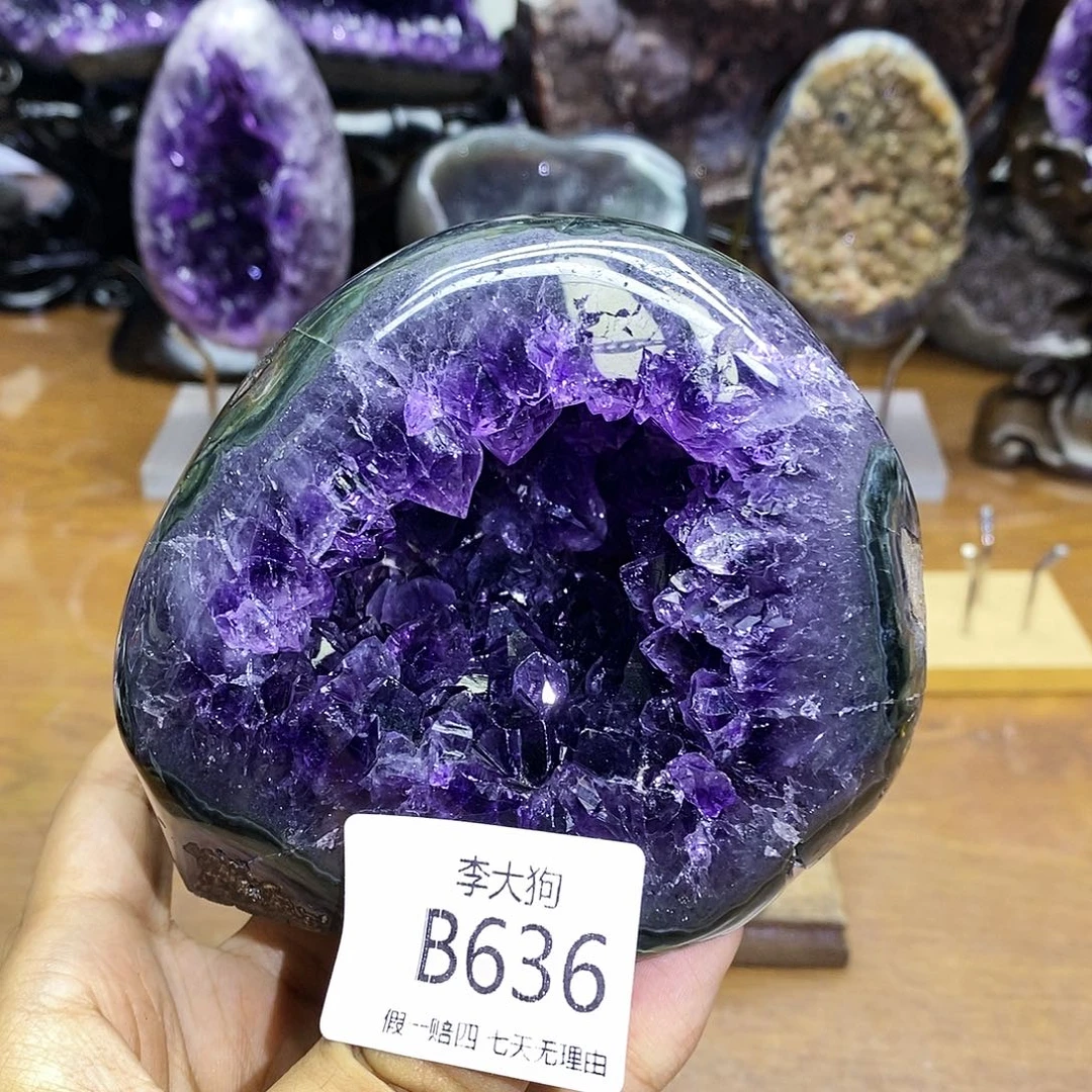 未镶嵌大型摆件（非配饰）紫晶