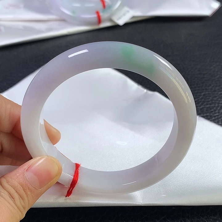 灿***烂翡翠未镶嵌手镯63➕