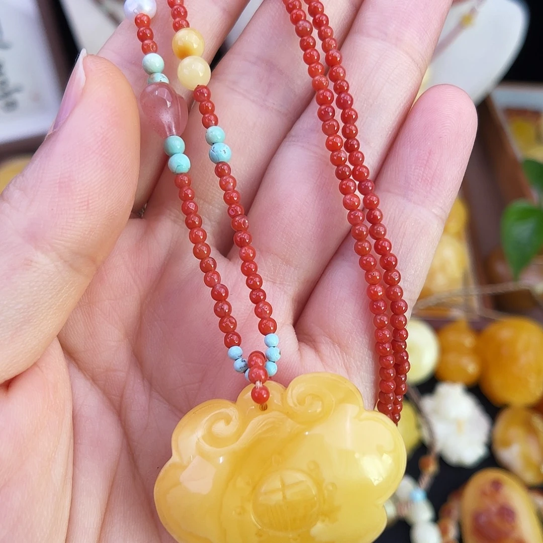 琥珀未镶嵌珠宝奇石