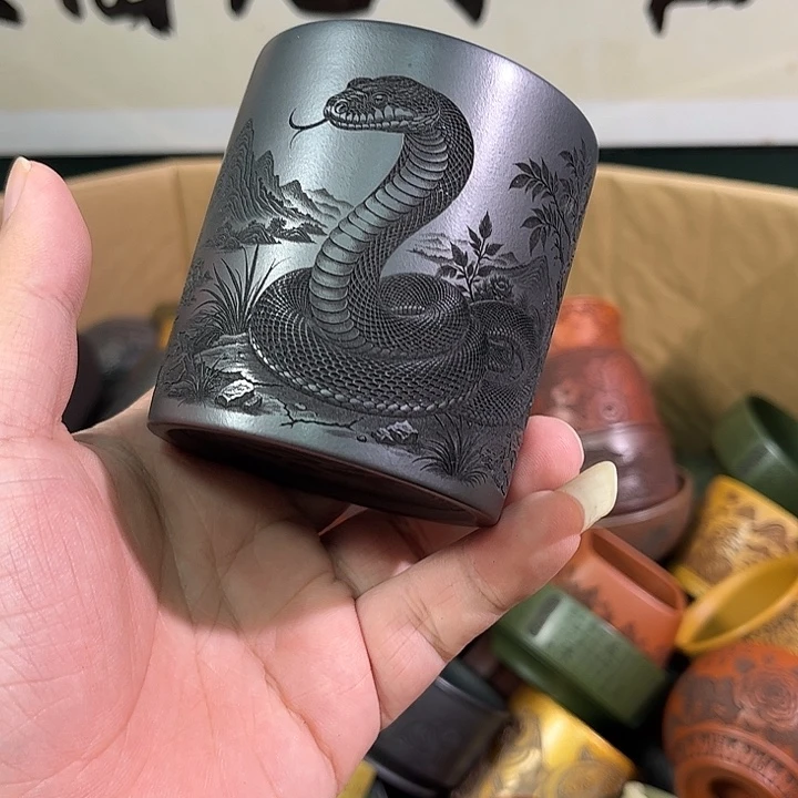 茶杯紫砂全手工紫砂主人杯