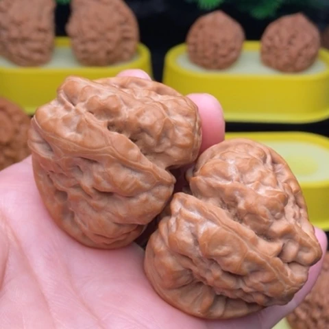把件文玩核桃金蟾46精品
