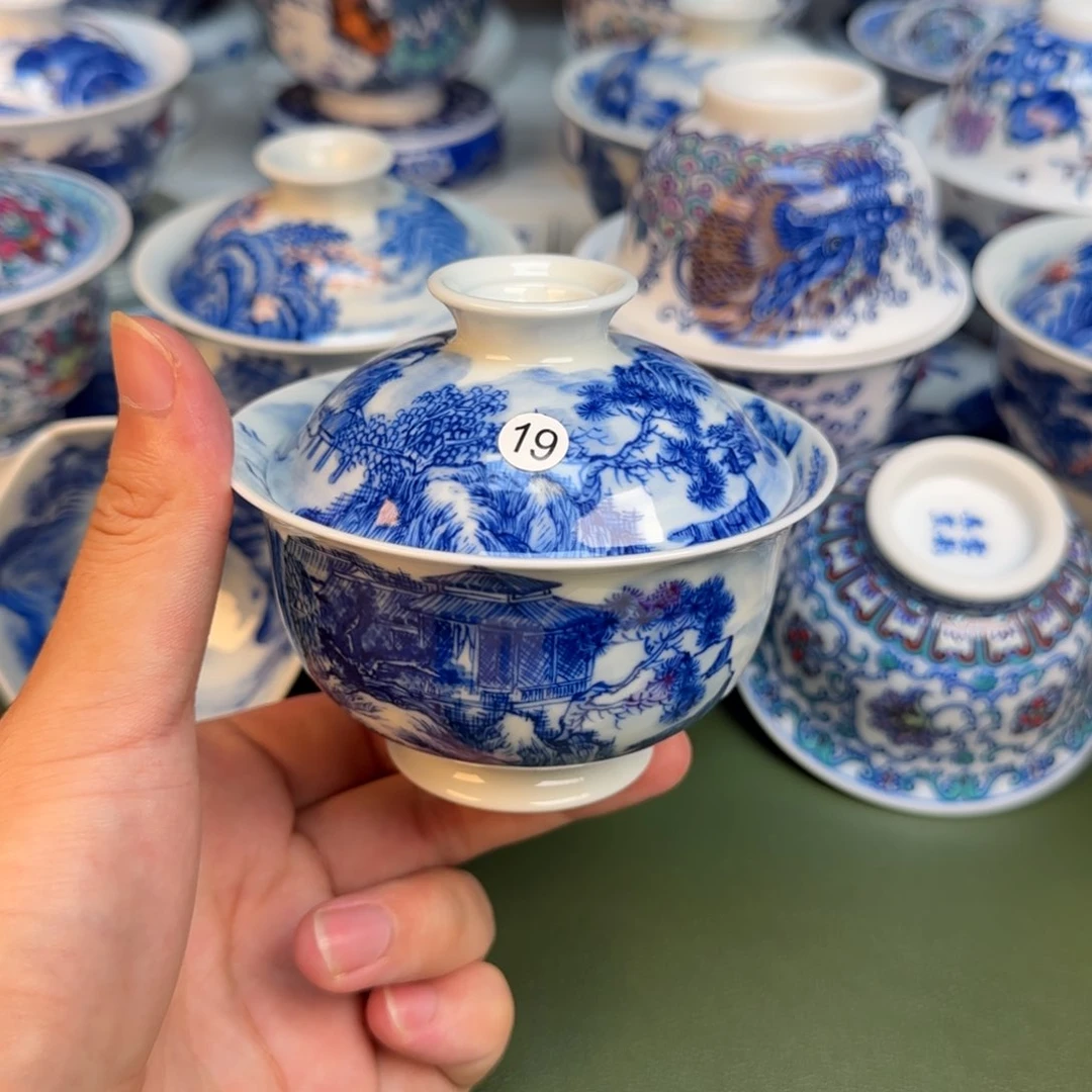 彦祖纯手工手绘茶具19