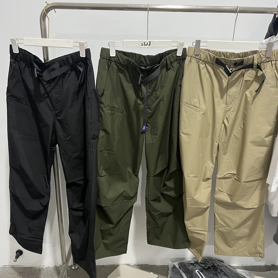 51102梭织休闲长裤工装裤宽松春季高街设计感情侣款速干裤