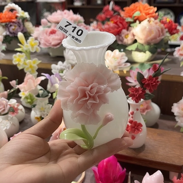 瓷片y*陶瓷工艺品摆件