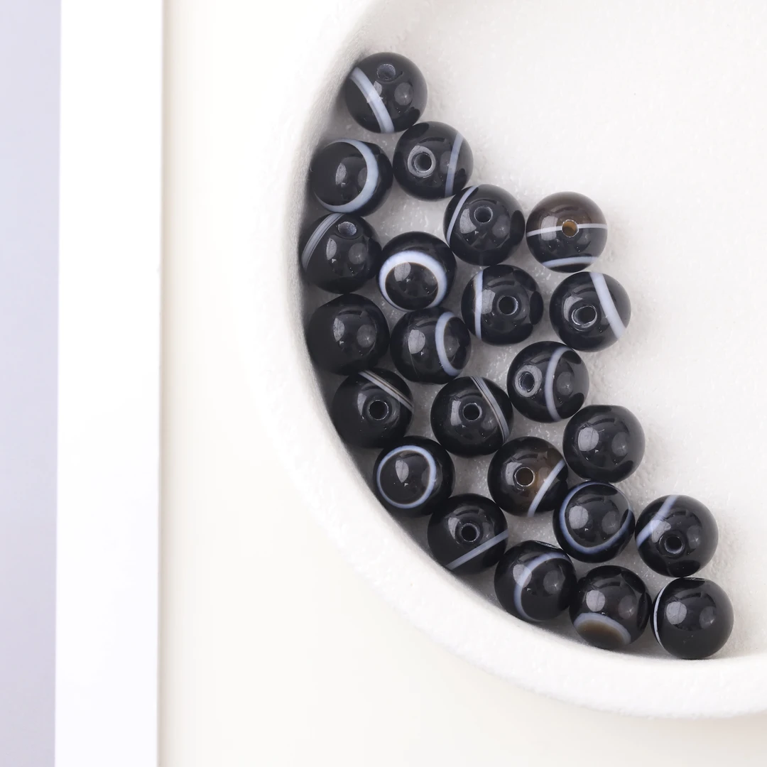 S9370-2  一线玛瑙珠DIY配件文玩配饰（多样性发货）