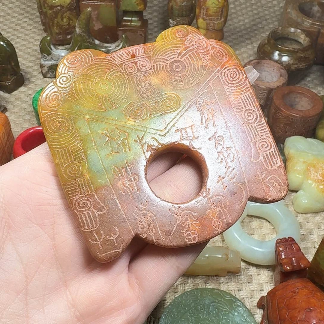 白玉菩提吊坠挂件