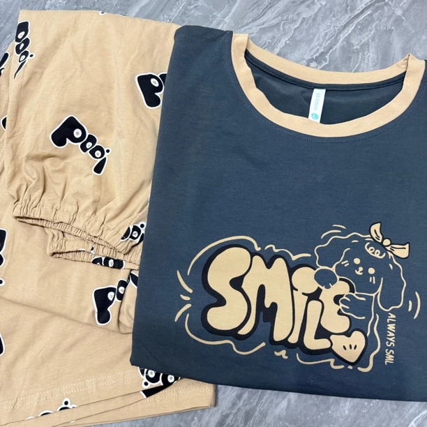 96-夏季新款黑白狗带胸垫三件套 款号171