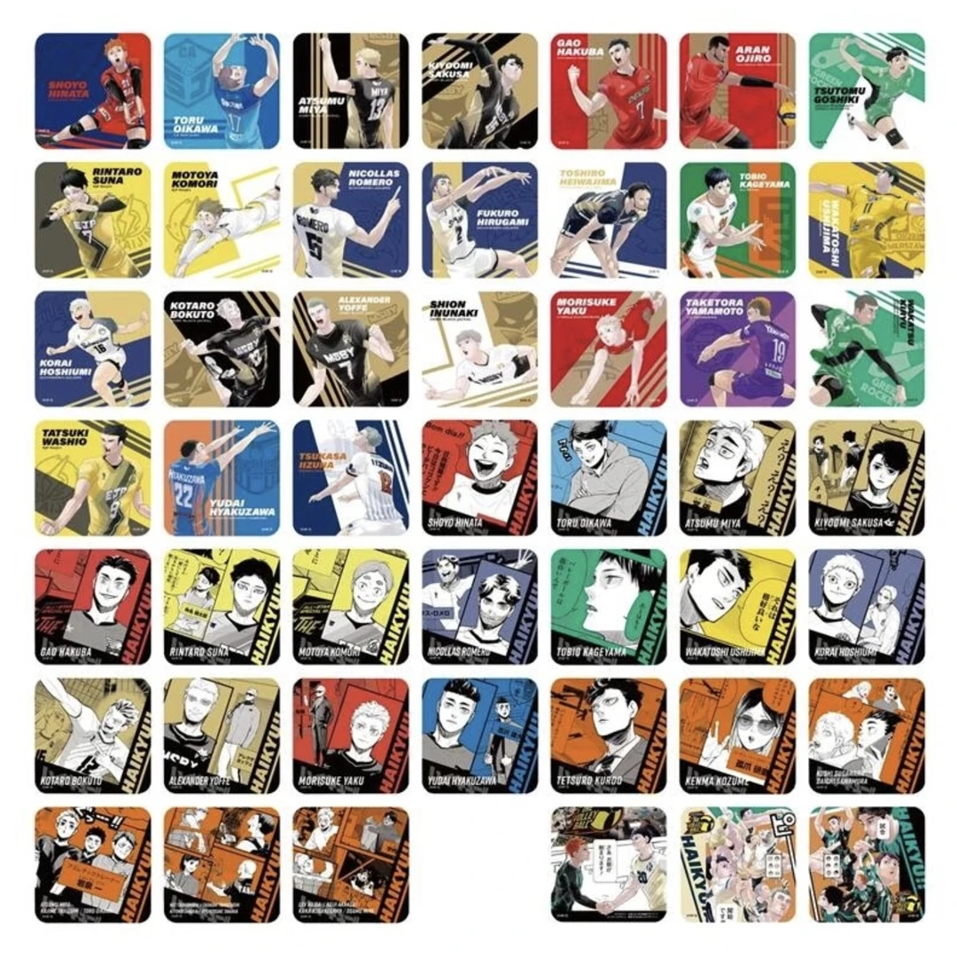 排球少年 V联盟原画杯垫 日谷现货 盲盒代拆