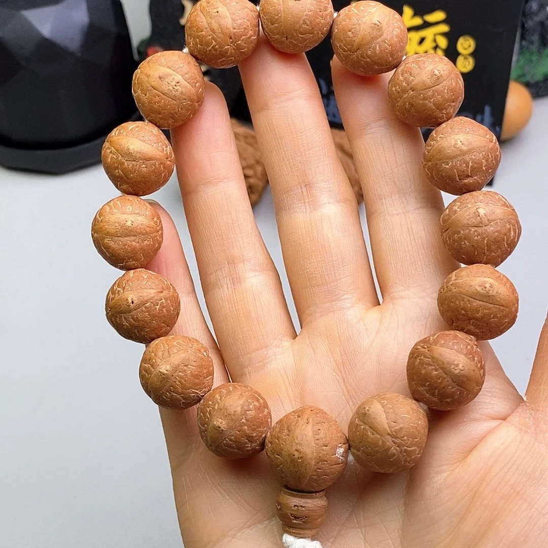 吊坠凤眼菩提16单圈放漏厚皮壳