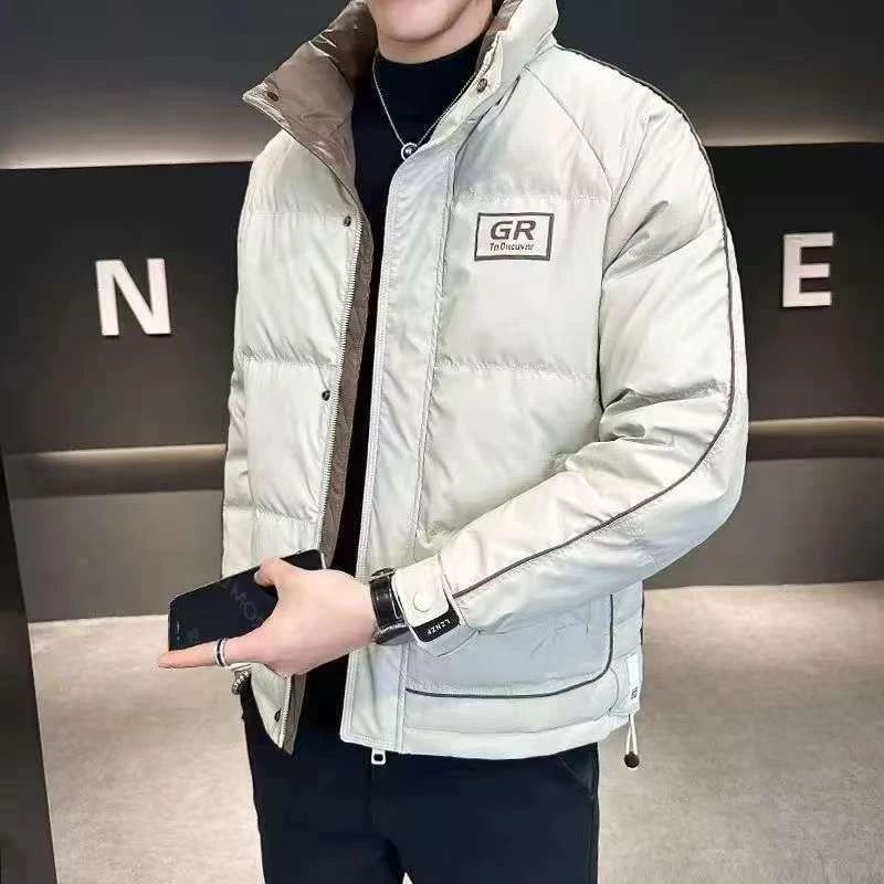 2024新款极寒系列防寒御寒防风加厚百搭时尚男士短款潮流外套