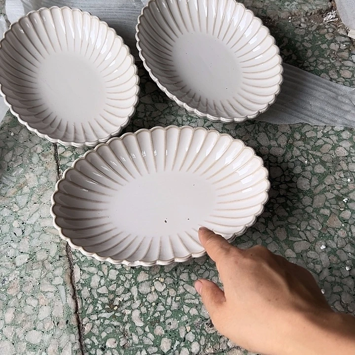 瓷片默认瑕疵商品贝壳椭圆