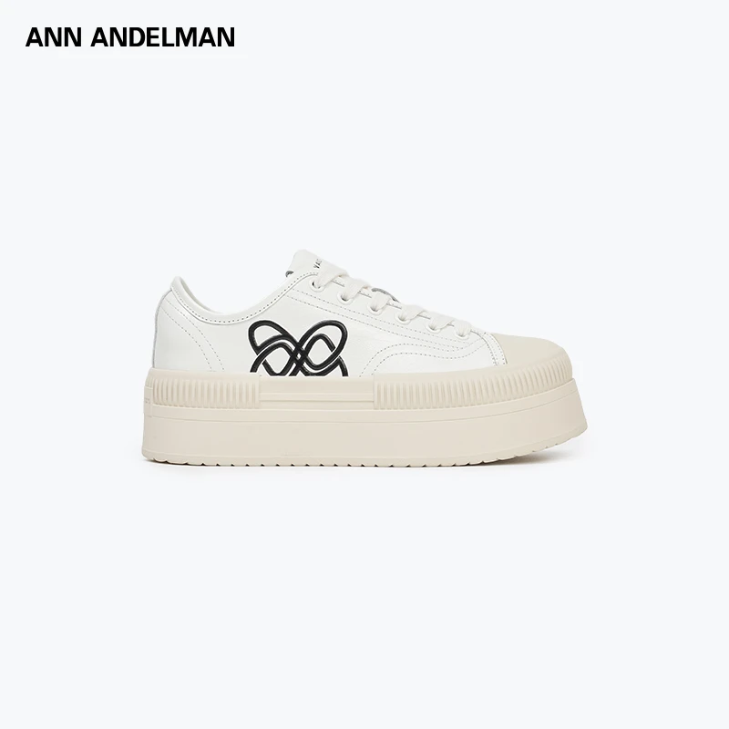 25ANN ANDELMAN 球运动鞋低帮经典帆布鞋厚底圆头休闲风厚款秋季