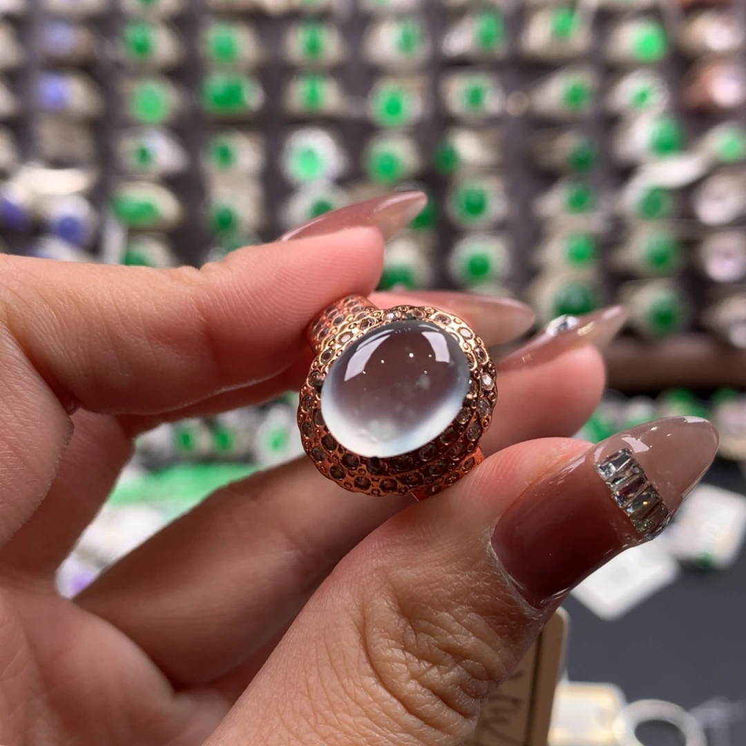 定制翡翠未镶嵌缅甸A货翡翠12.25