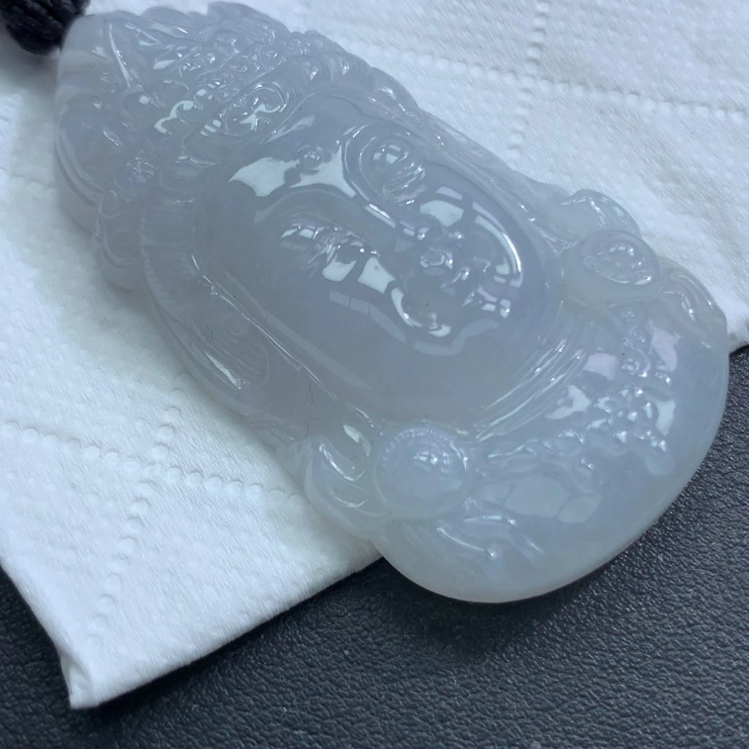 颈饰未镶嵌翡翠缅甸天然A货翡翠