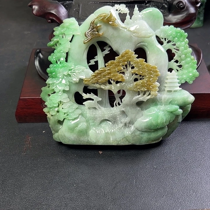U***篷未镶嵌摆件翡翠翡翠