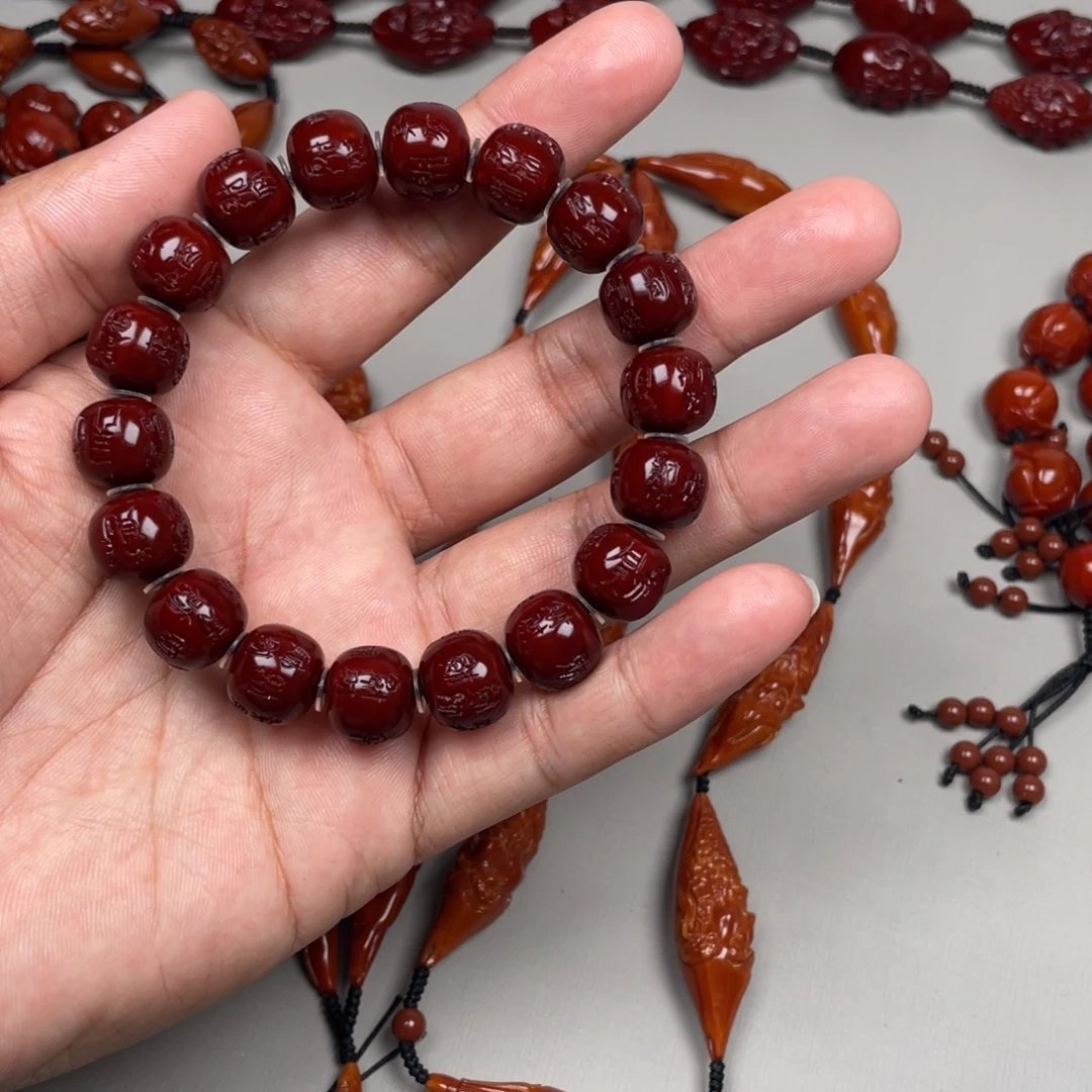 佛***年橄榄核手串/手链手串