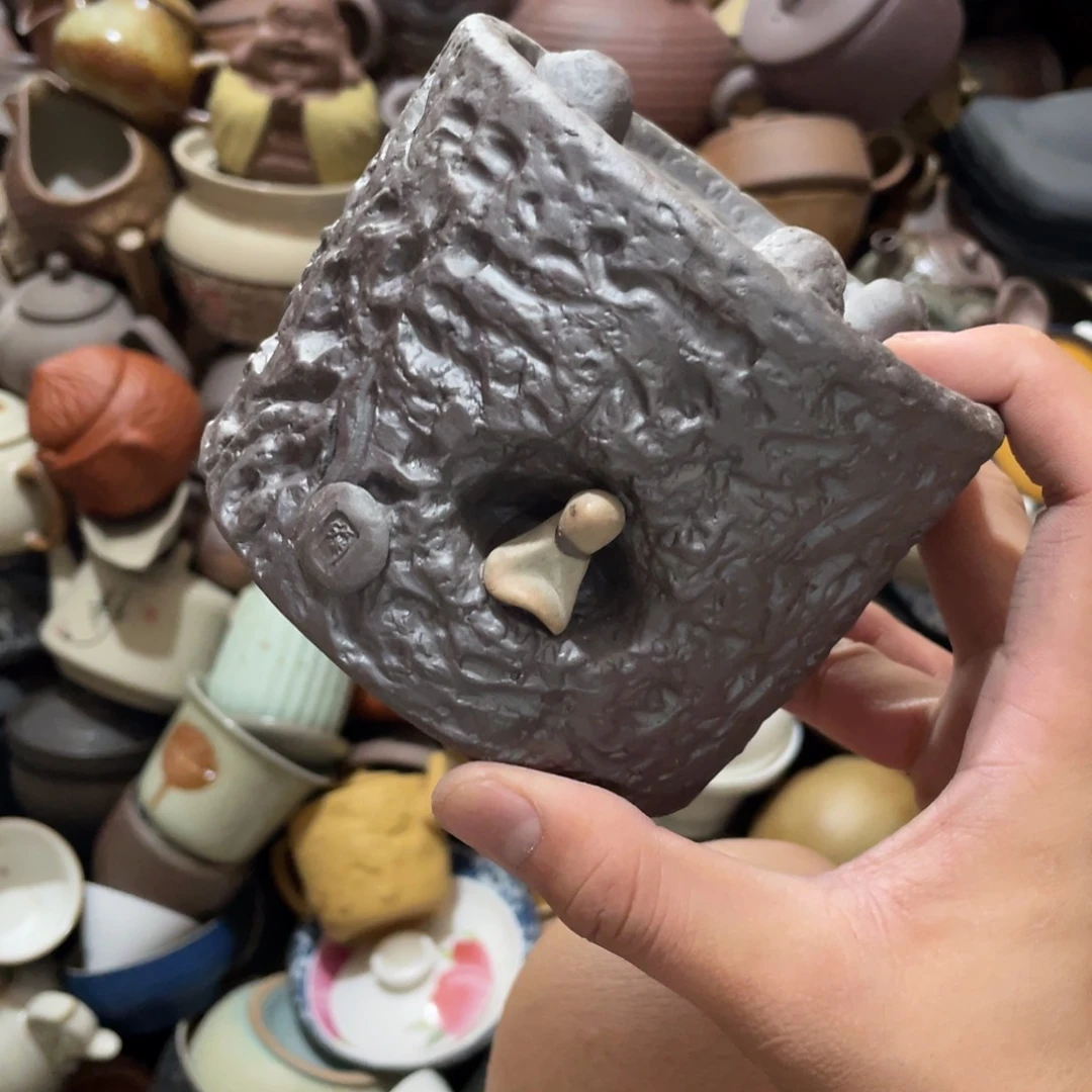 瓷片原矿绿植装饰材料系列的开发