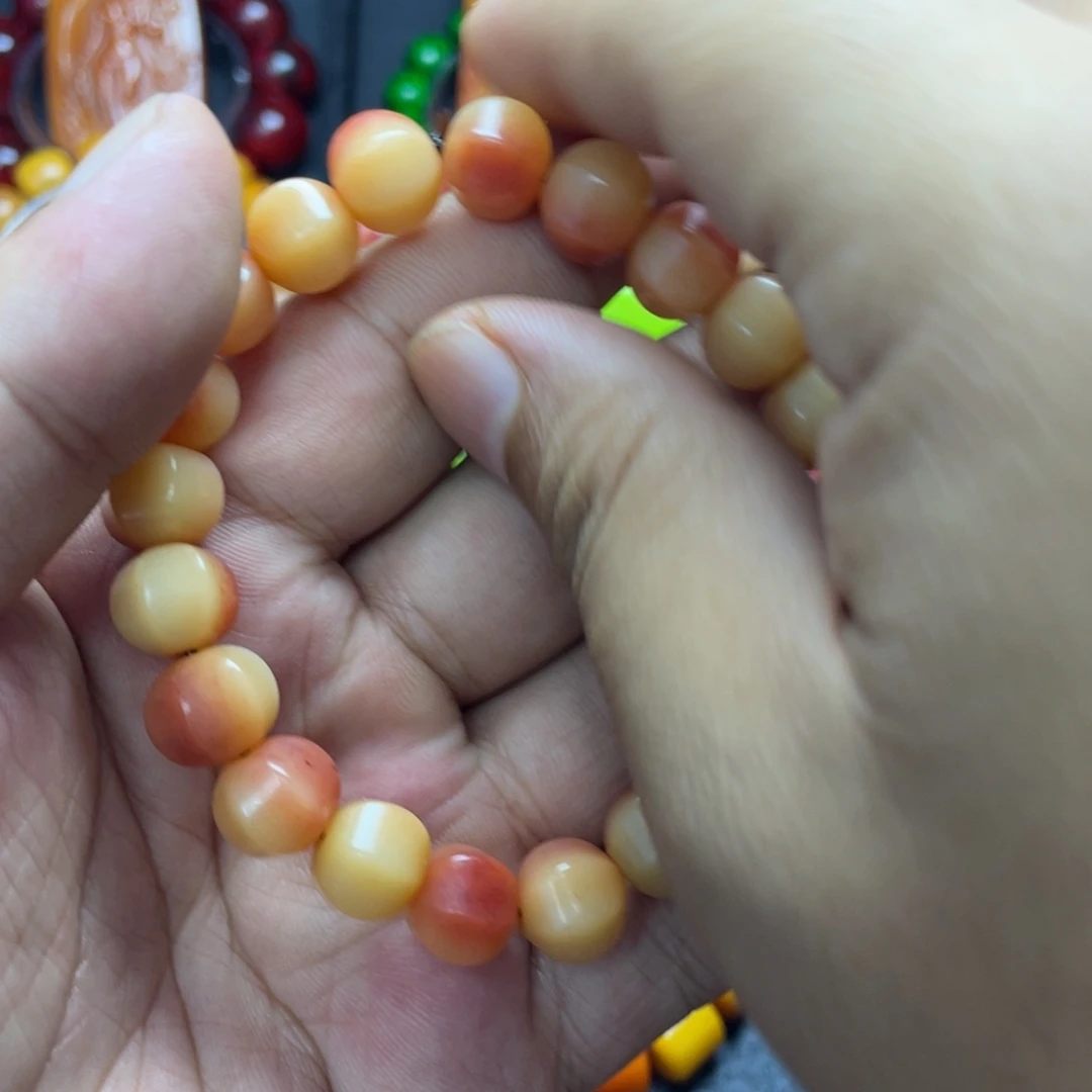 小***汤驼骨手串/手链1.0血料灯笼珠
