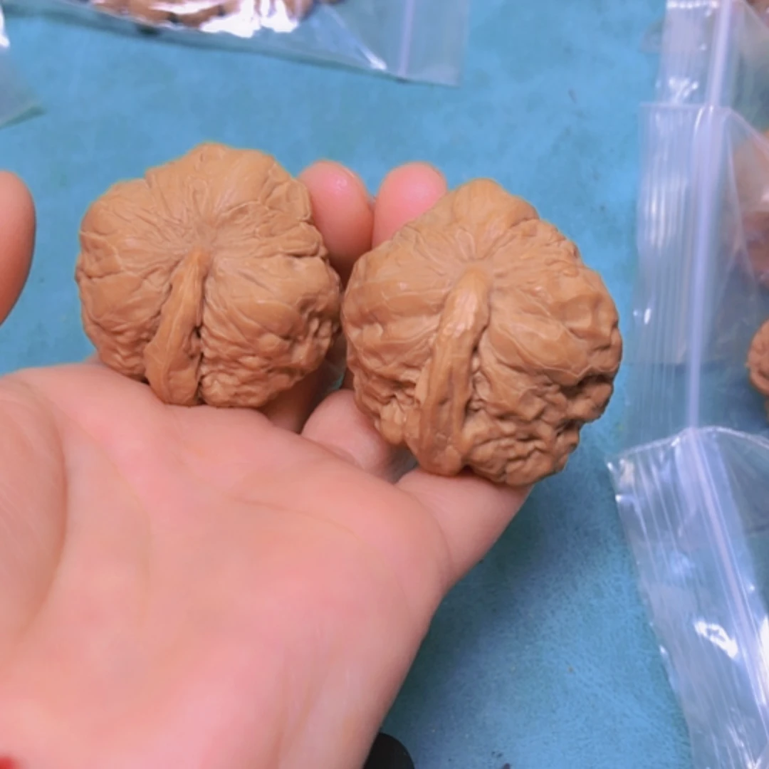 【闪购商品】摆件核桃38蛤蟆头一帆风顺修尖高差尺