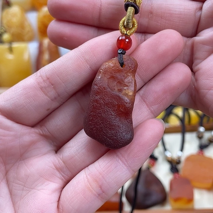 蜜蜡项链未镶嵌5.9克