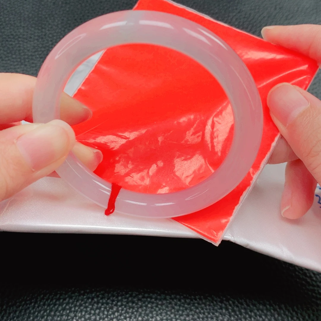 翡翠未镶嵌手镯52圈